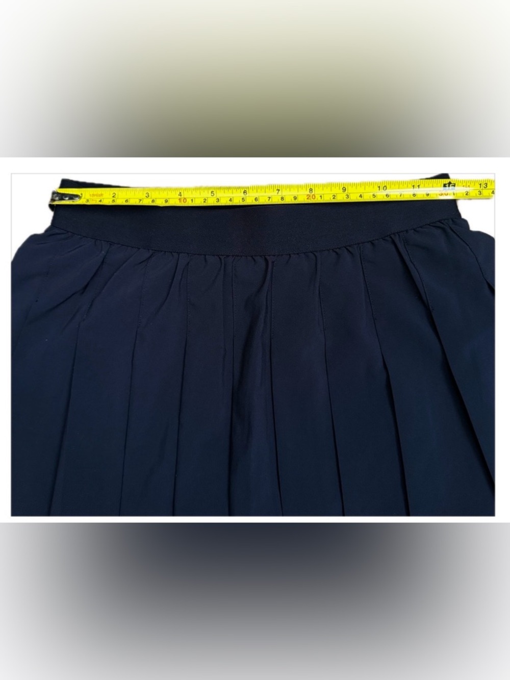 Alo Yoga Varsity Pleated Mid Rise Mini Tennis Skirt Women’s Black Skort Size XS - Picture 5 of 10